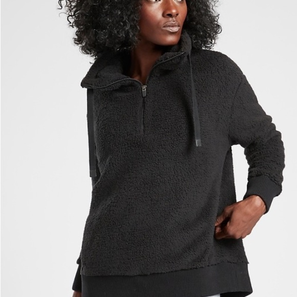 Athleta Talus Sherpa Half Zip
